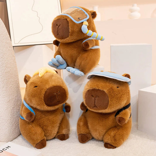 Sea Capybara Plush Toy