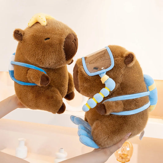 Sea Capybara Plush Toy