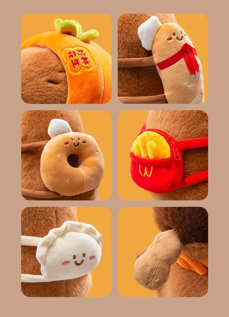 Capybara Plush Toy-Picnic