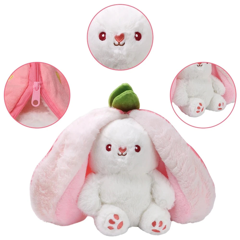 Rabbit/Fruit Plush Toy 18cm