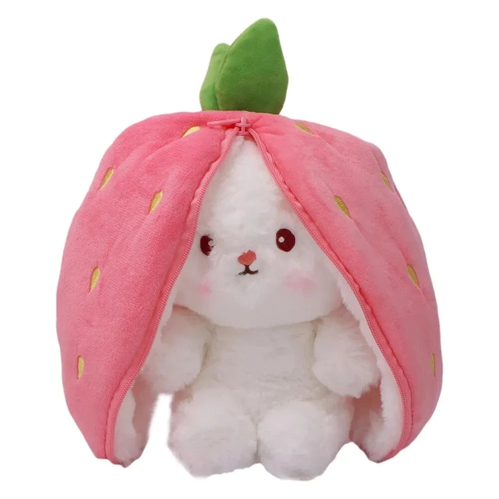 Rabbit/Fruit Plush Toy 18cm