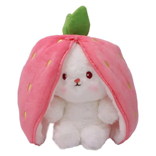 Pelúcia de Coelho/Fruta 18cm