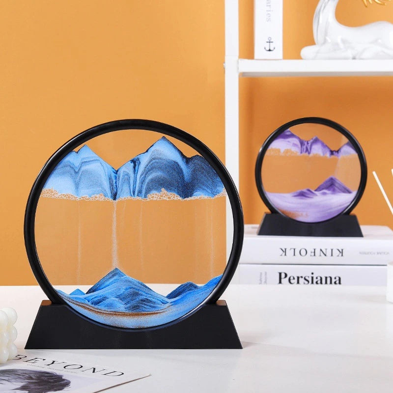 Pintura animada de arena 3D - Mar profundo