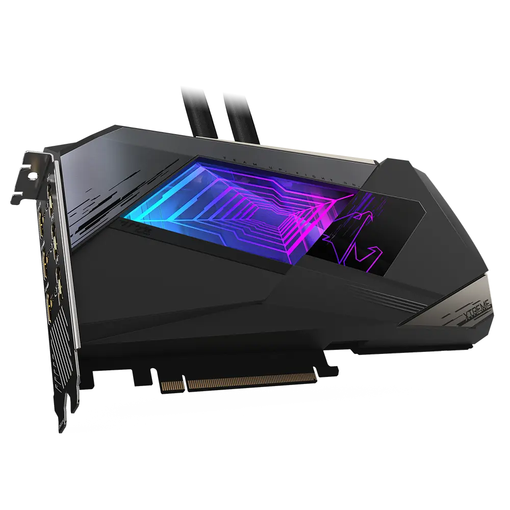 Placa de Vídeo AORUS GeForce RTX 3090 XTREME WATERFORCE 24G