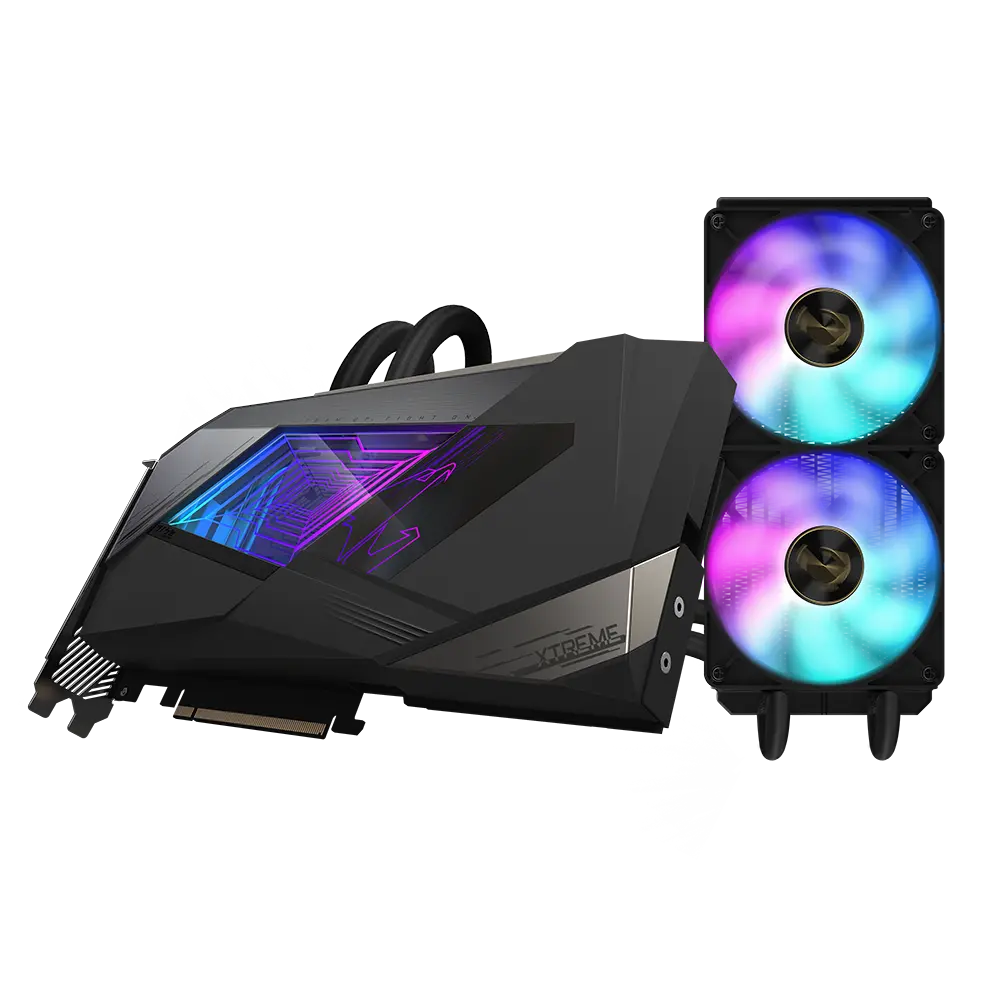 Placa de Vídeo AORUS GeForce RTX 3090 XTREME WATERFORCE 24G