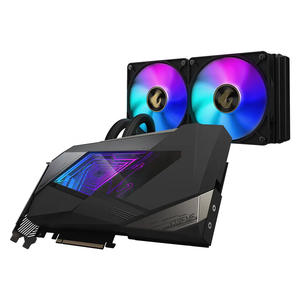 Placa de Vídeo AORUS GeForce RTX 3090 XTREME WATERFORCE 24G