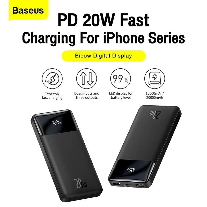 Powerbank 20.000mAh 15W