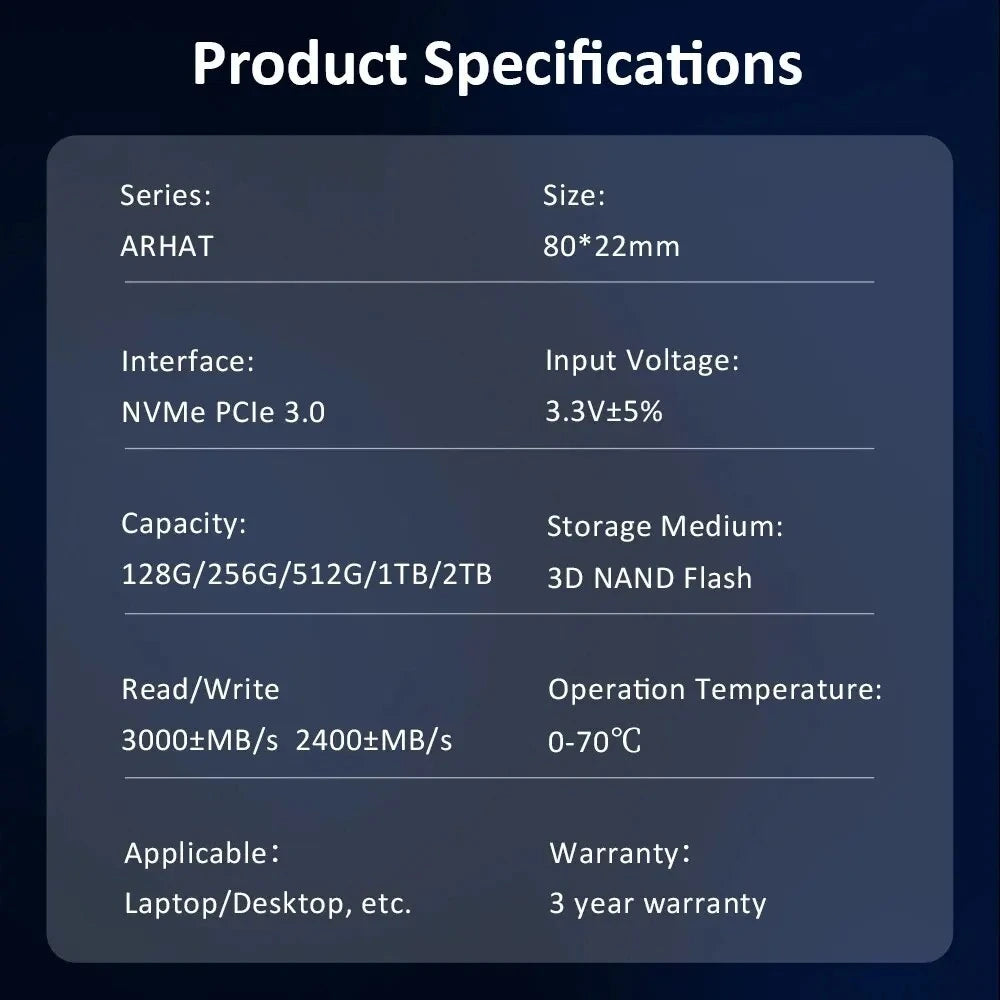 SSD NVMe Arphat Kung Fu