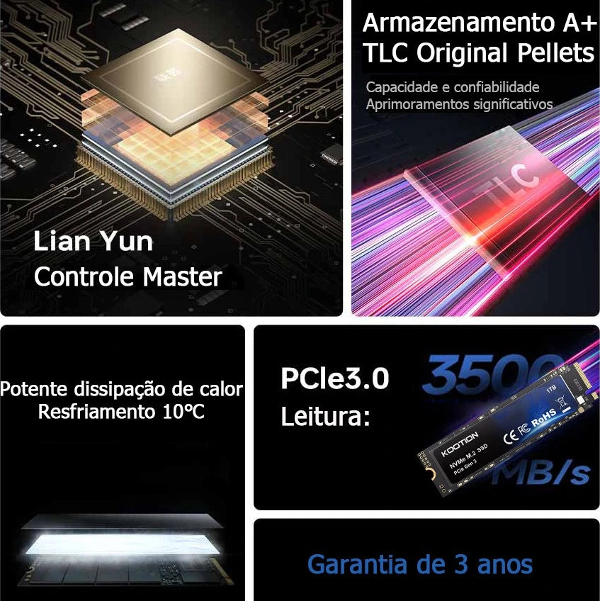 SSD KOOTION-X15 (3300 & 2100MB/s)