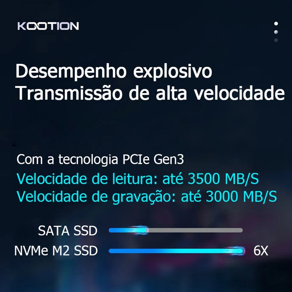 SSD KOOTION-X15 (3300 & 2100MB/s)