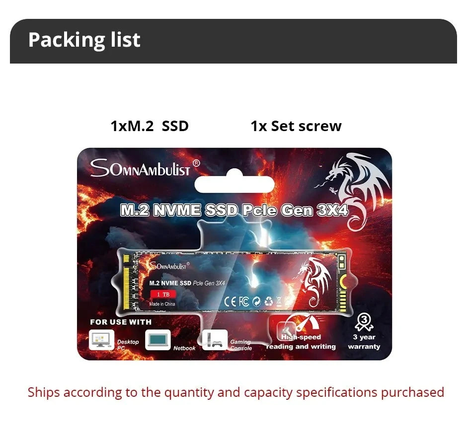 SSD NVMe Ultimate (2600 & 1600MB/s)