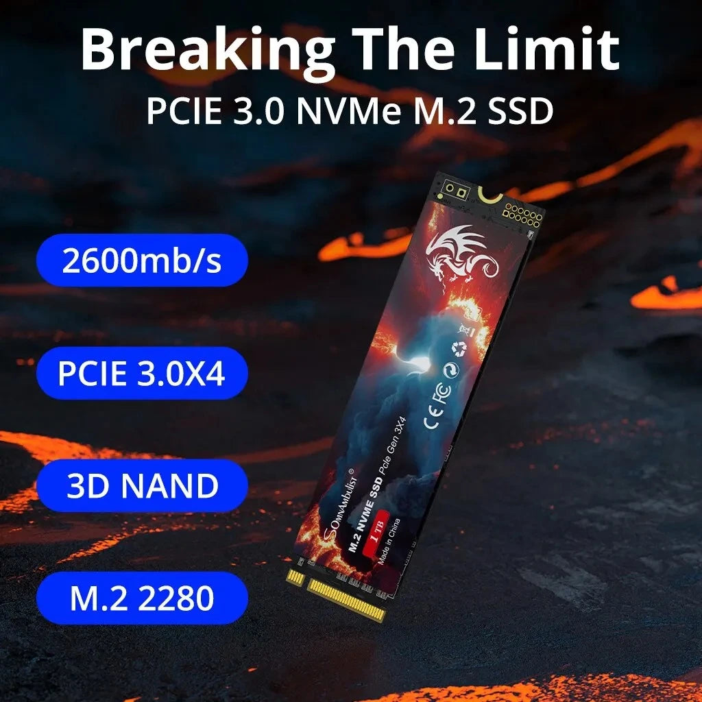 SSD NVMe Ultimate (2600 & 1600MB/s)