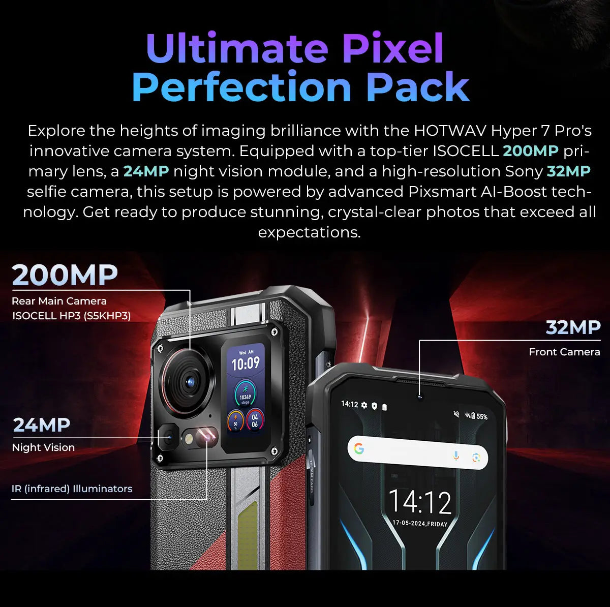 Smartphone Hyper 7 Pro (36GB RAM)