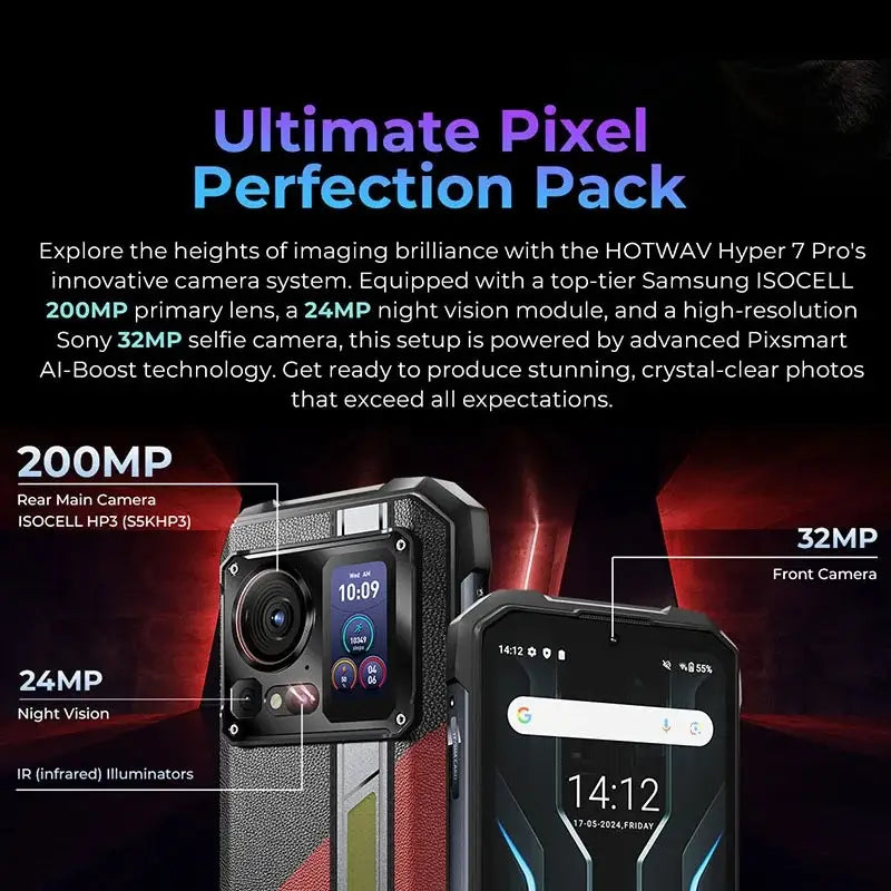 Smartphone Hyper 7 Pro (36GB RAM)