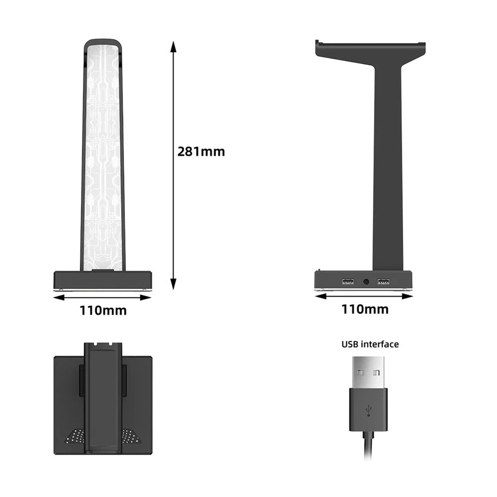 Suporte de Headset HS-01