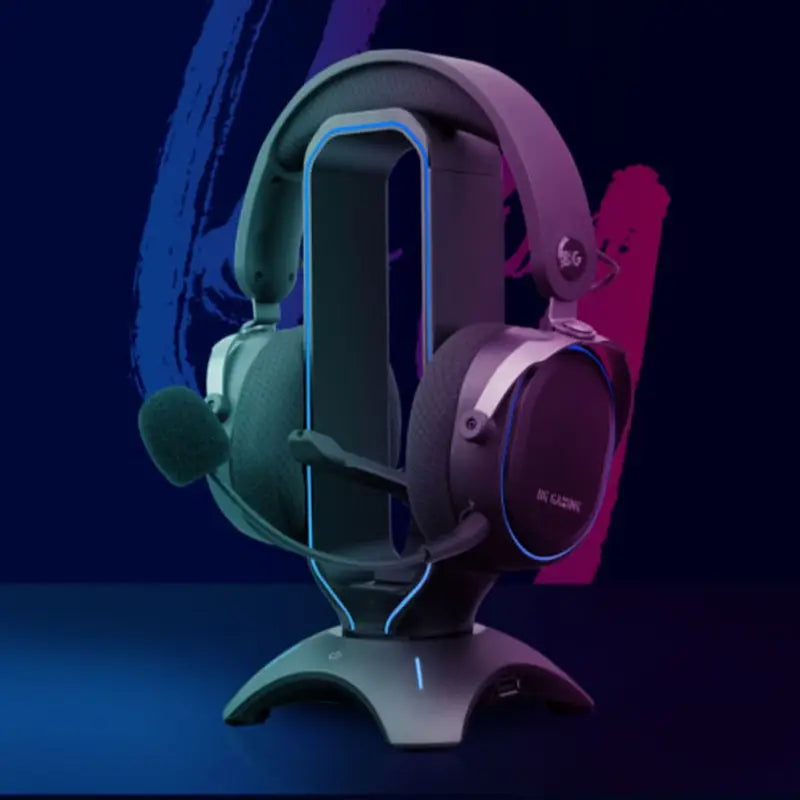 Suporte de Headset JS-3651 RGB