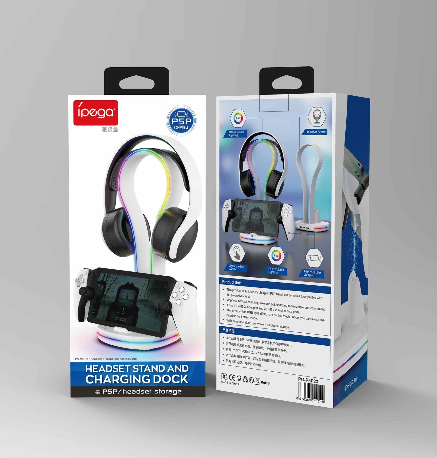 Suporte de Headset PG-P5P23