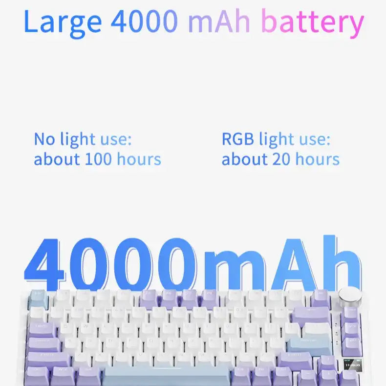 Teclado mecánico AK820 Pro (inalámbrico de 2,4 Ghz)