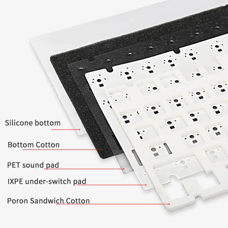 Teclado mecánico AK820 Pro (inalámbrico de 2,4 Ghz)