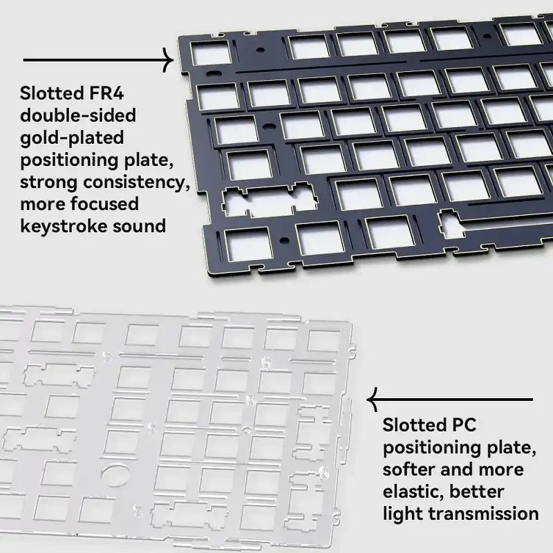 Teclado mecánico AK980 Pro (inalámbrico de 2,4 Ghz)