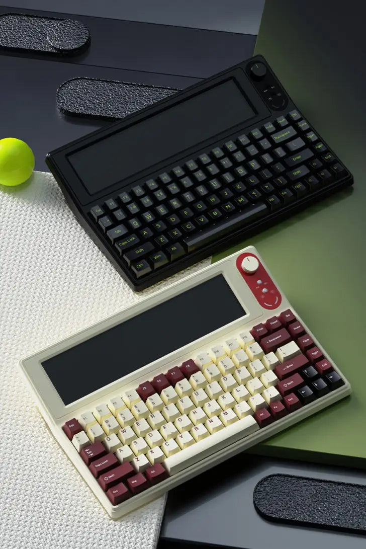 AKP848 Mechanical Keyboard (10.1-Inch Display)