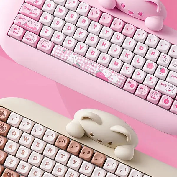 Teclado mecánico C68 (inalámbrico de 2,4 Ghz)