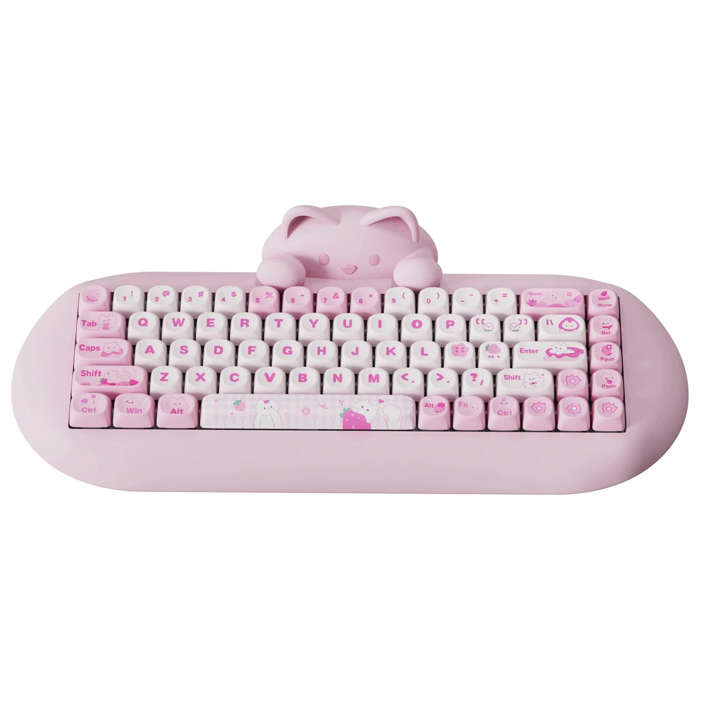 Teclado mecánico C68 (inalámbrico de 2,4 Ghz)