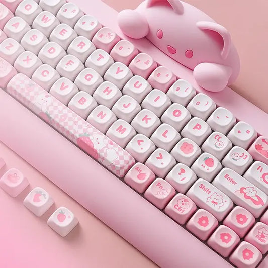 Teclado Mecânico C68 (Sem Fio 2.4Ghz)