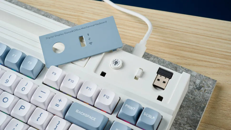 Teclado Mecânico DynaTab 75 (Sem fio 2.4Ghz)