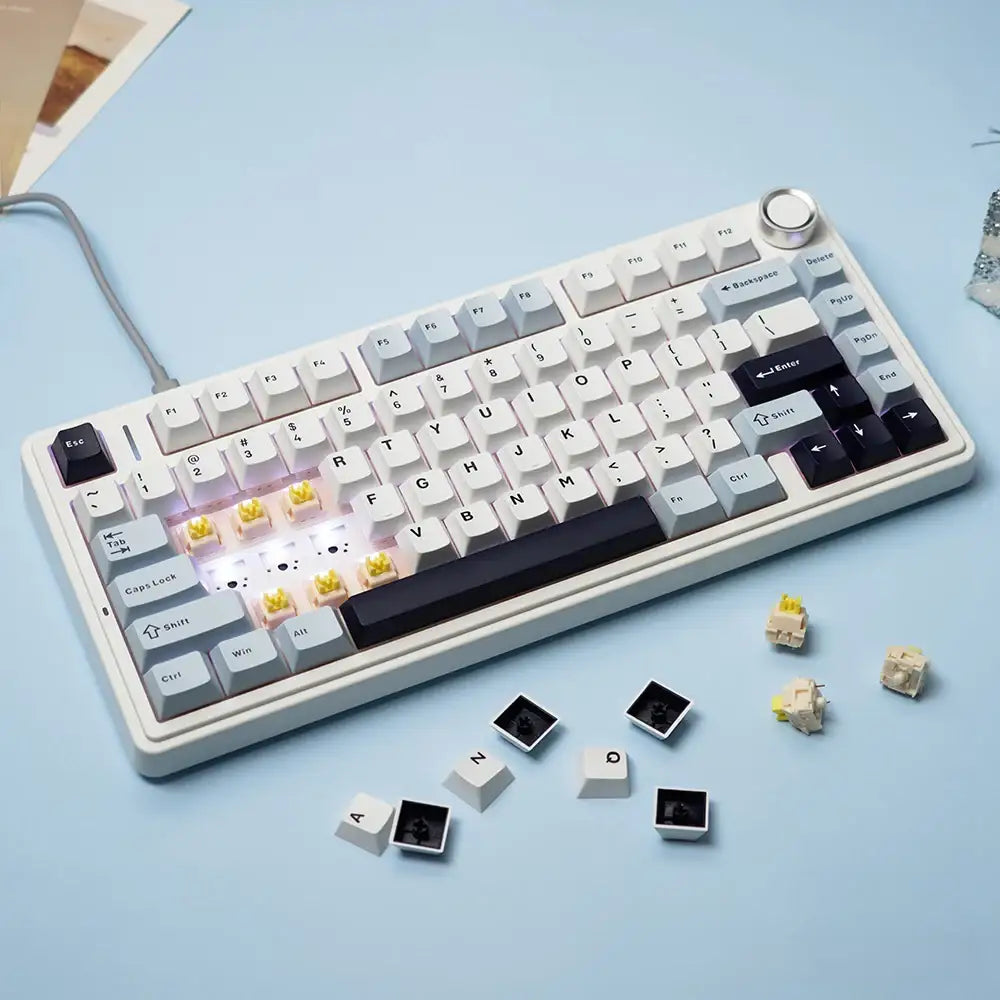 Teclado mecánico F75 (inalámbrico de 2,4 Ghz)