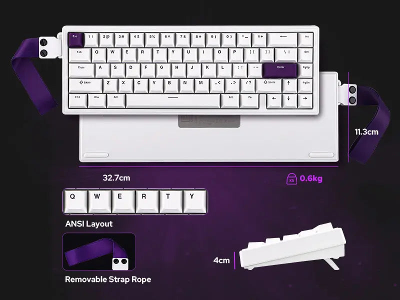 Teclado Mecânico HE68