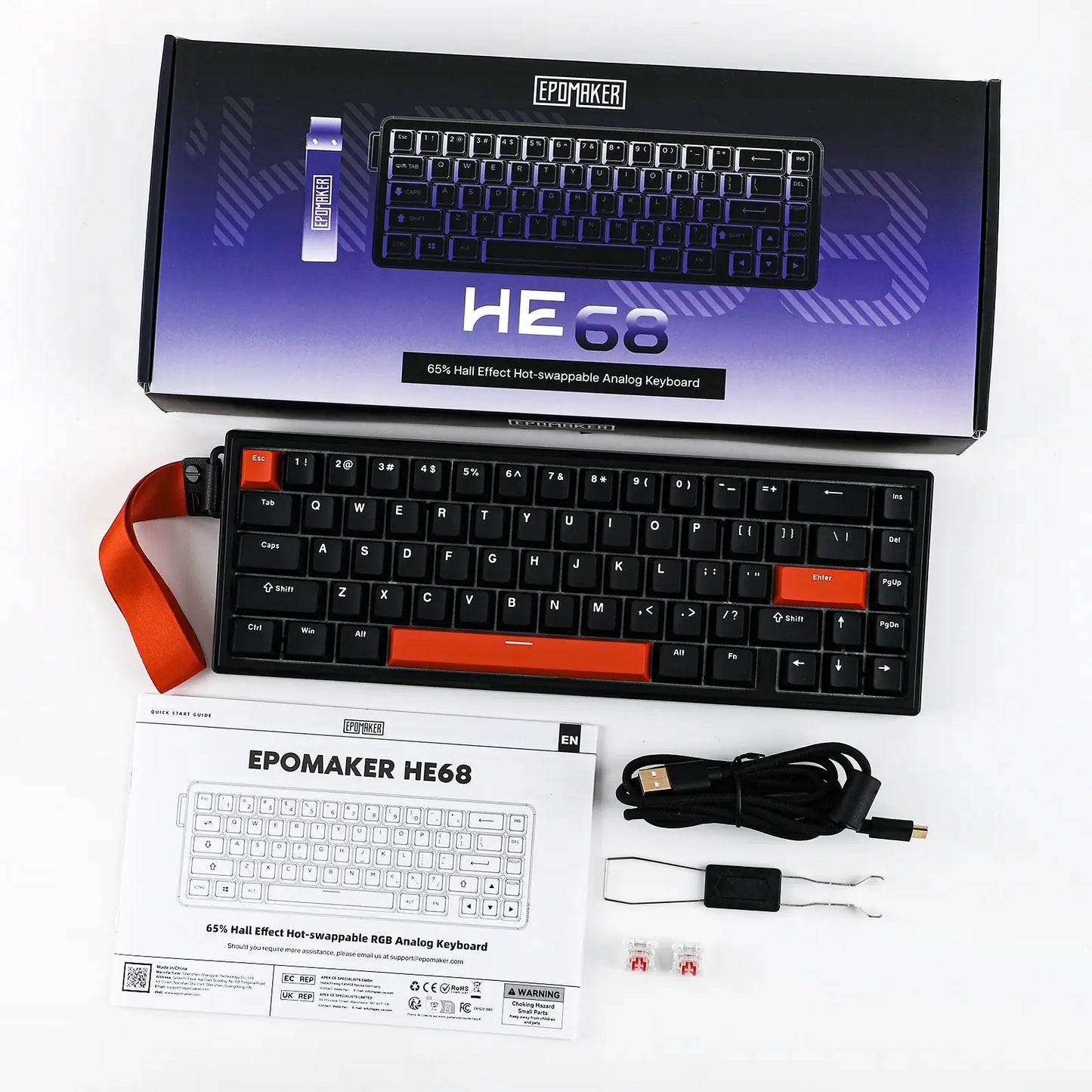 Teclado Mecânico HE68