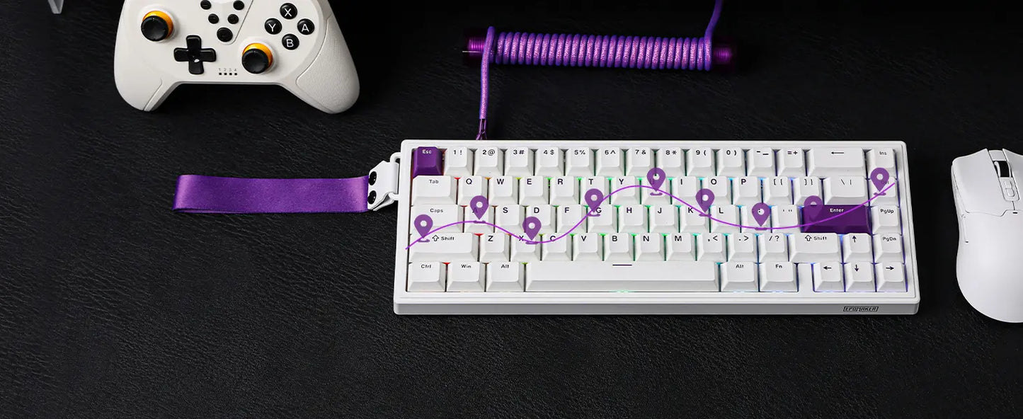 Teclado Mecânico HE68
