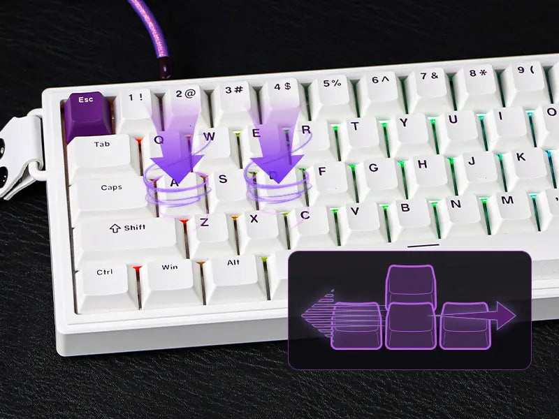 Teclado Mecânico HE68