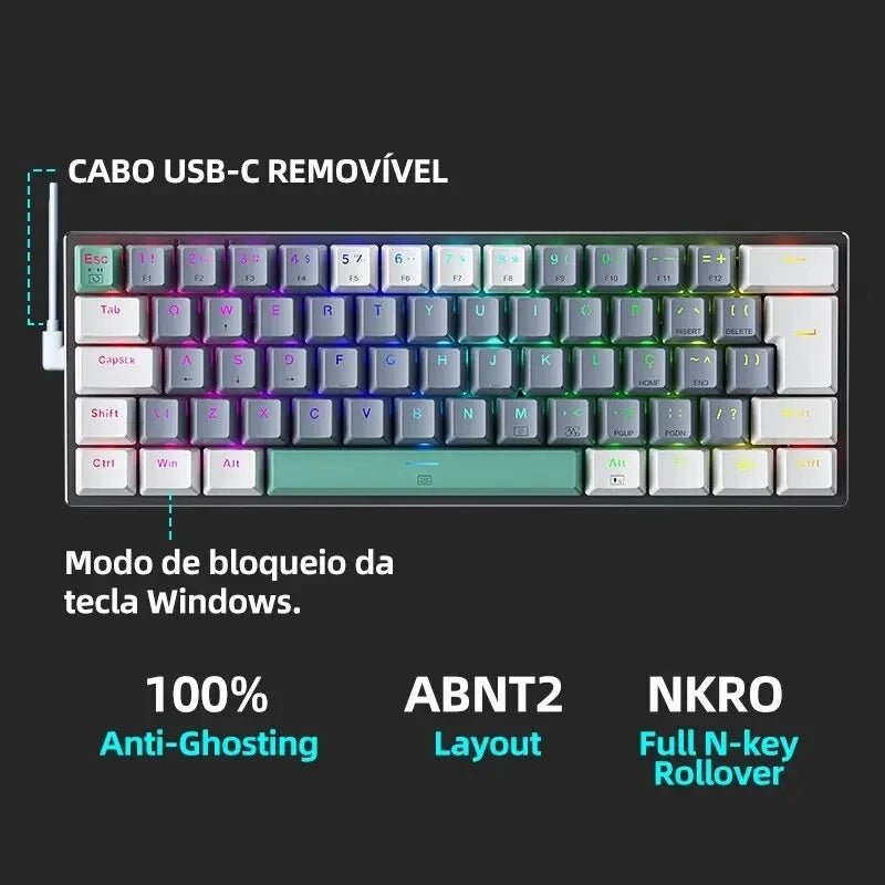 K500-B61 Mechanical Keyboard