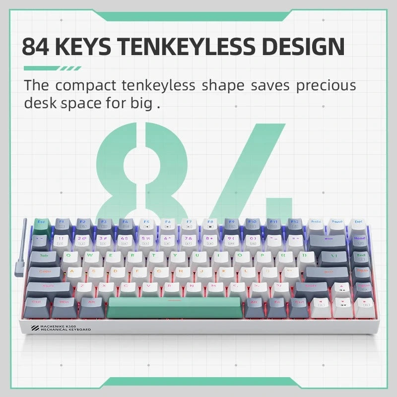 Teclado mecánico K500-B84