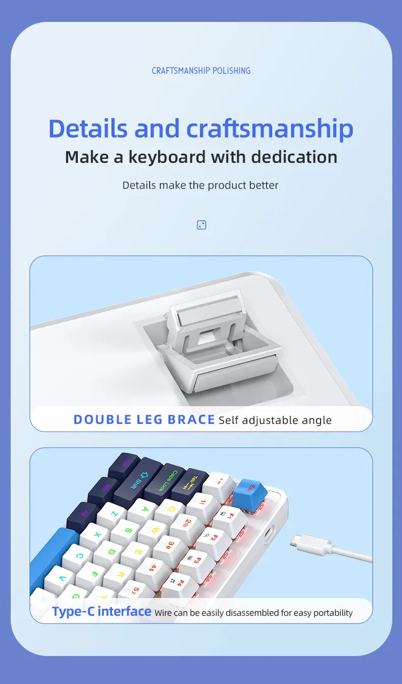 K82 Mechanical Keyboard (2.4Ghz Wireless)