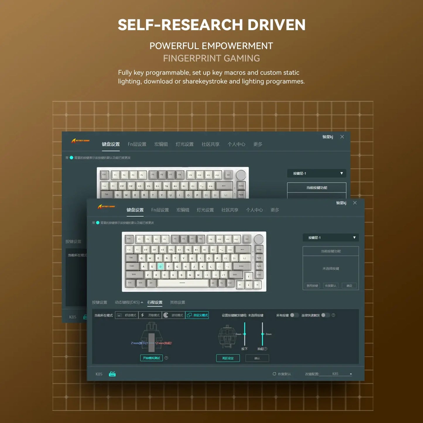 K85 Mechanical Keyboard (2.4Ghz Wireless)