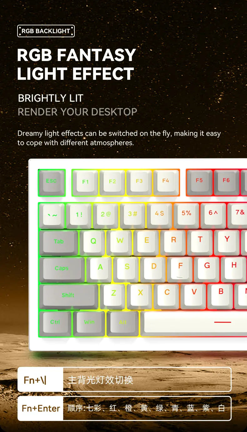 K85 Mechanical Keyboard (2.4Ghz Wireless)