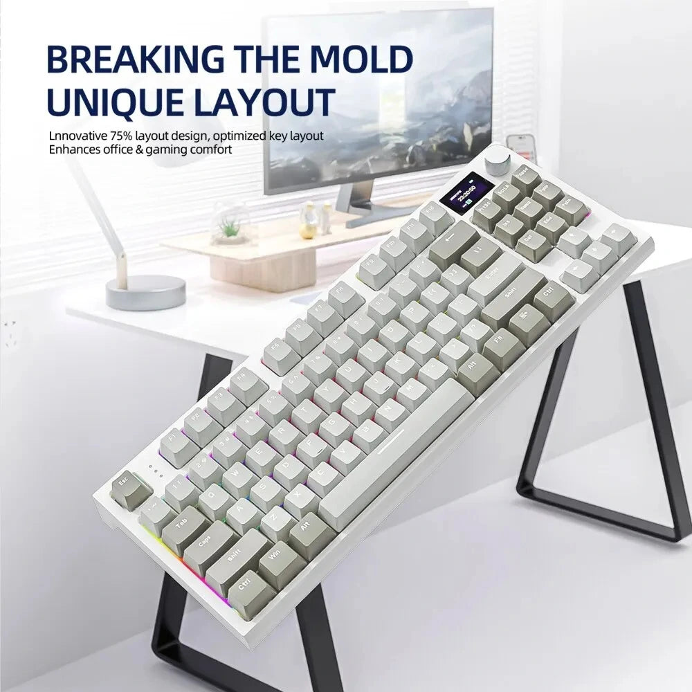 Teclado mecánico K86 - Inalámbrico (Bluetooth/2.4G)