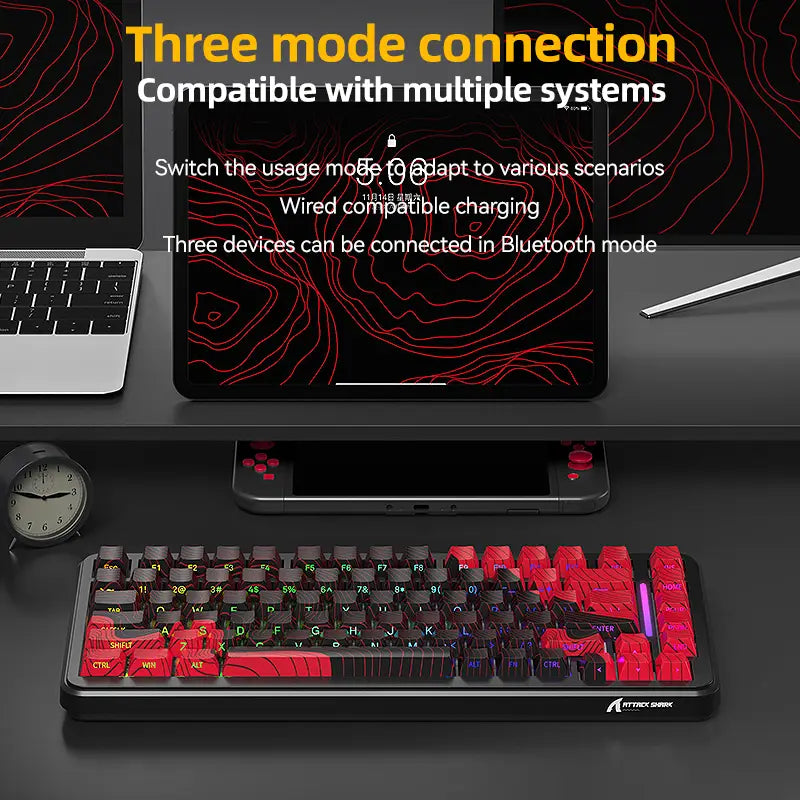 Teclado Mecânico M86 (Sem fio 2.4Ghz)