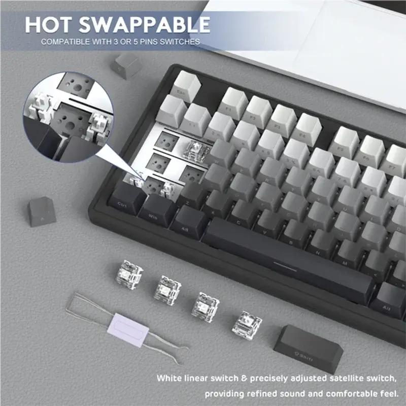 M87RGB Mechanical Keyboard (2.4Ghz Wireless)