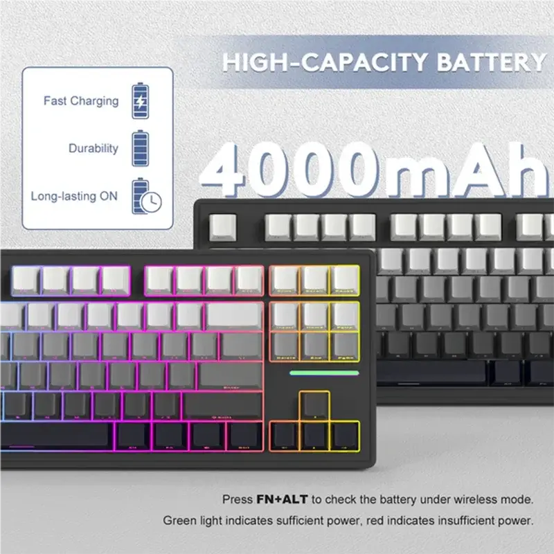 M87RGB Mechanical Keyboard (2.4Ghz Wireless)