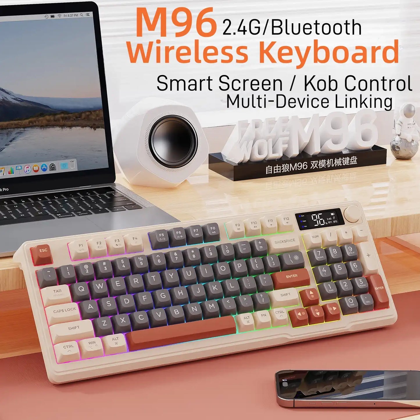 M96 Mechanical Keyboard (2.4Ghz Wireless)