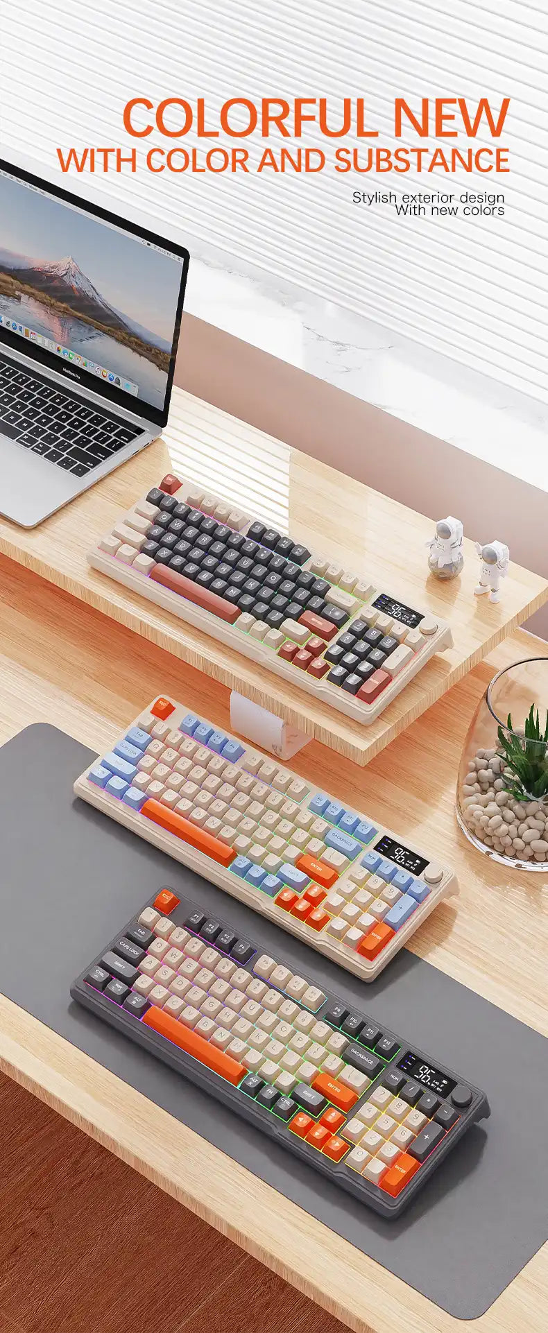 M96 Mechanical Keyboard (2.4Ghz Wireless)