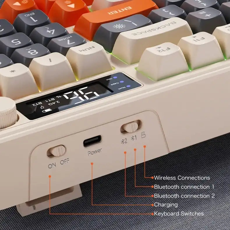 M96 Mechanical Keyboard (2.4Ghz Wireless)