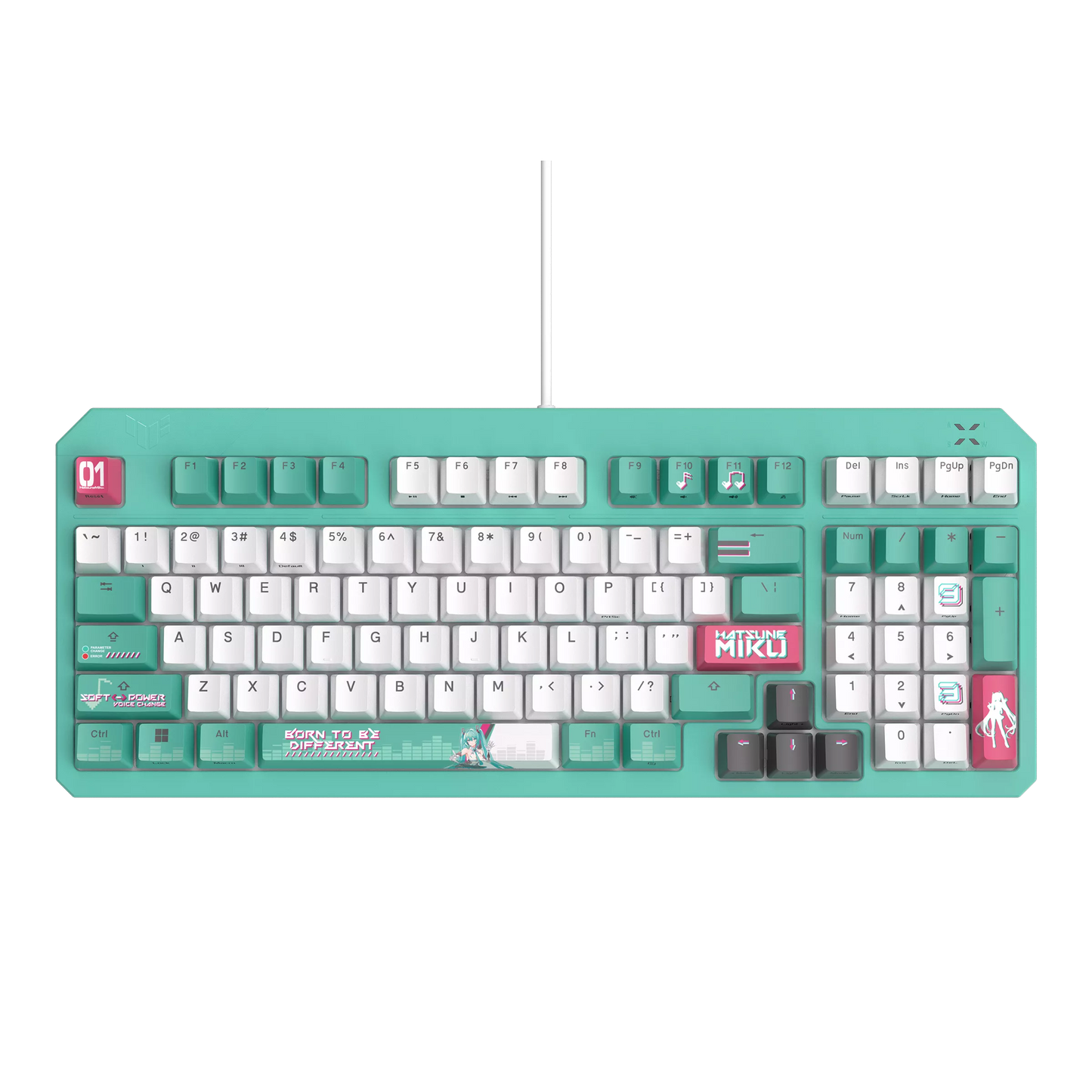 TX98 Mechanical Keyboard - Hatsune Miku Limited Edition