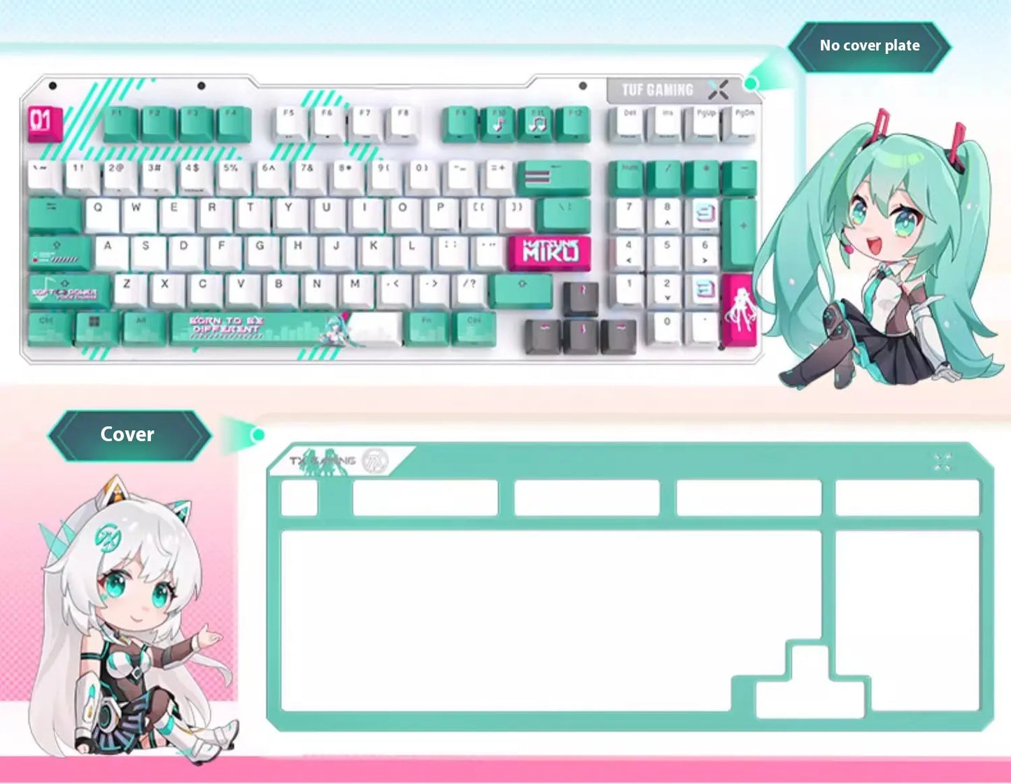 TX98 Mechanical Keyboard - Hatsune Miku Limited Edition