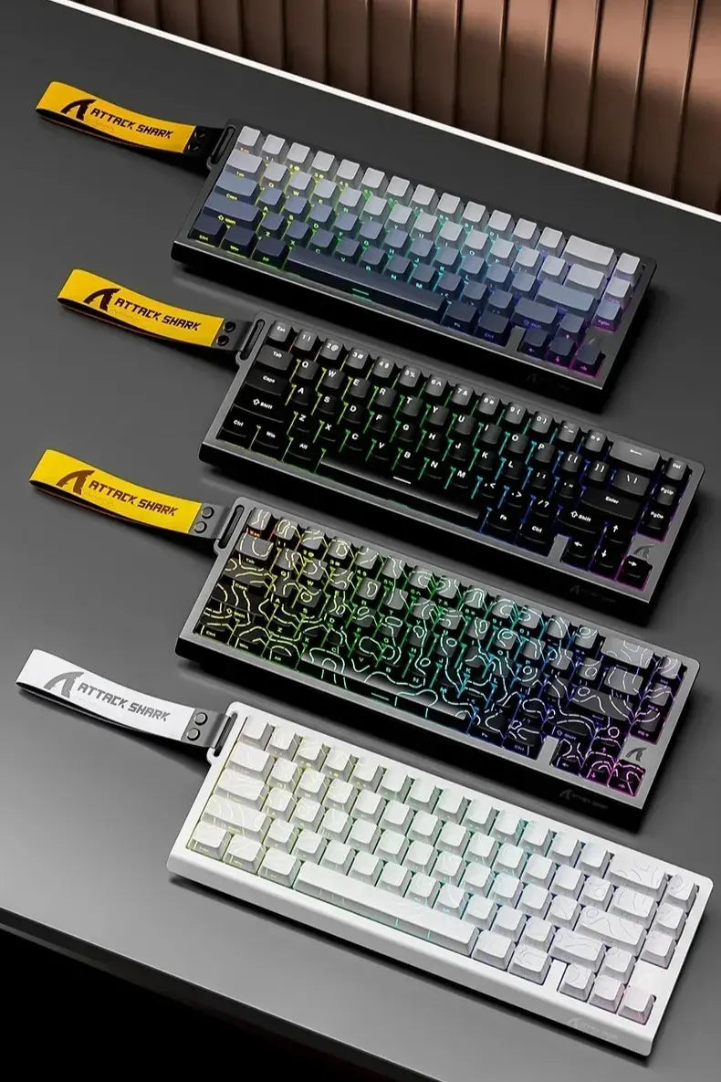 Teclado Mecânico X68HE (Sem Fio 2.4Ghz)