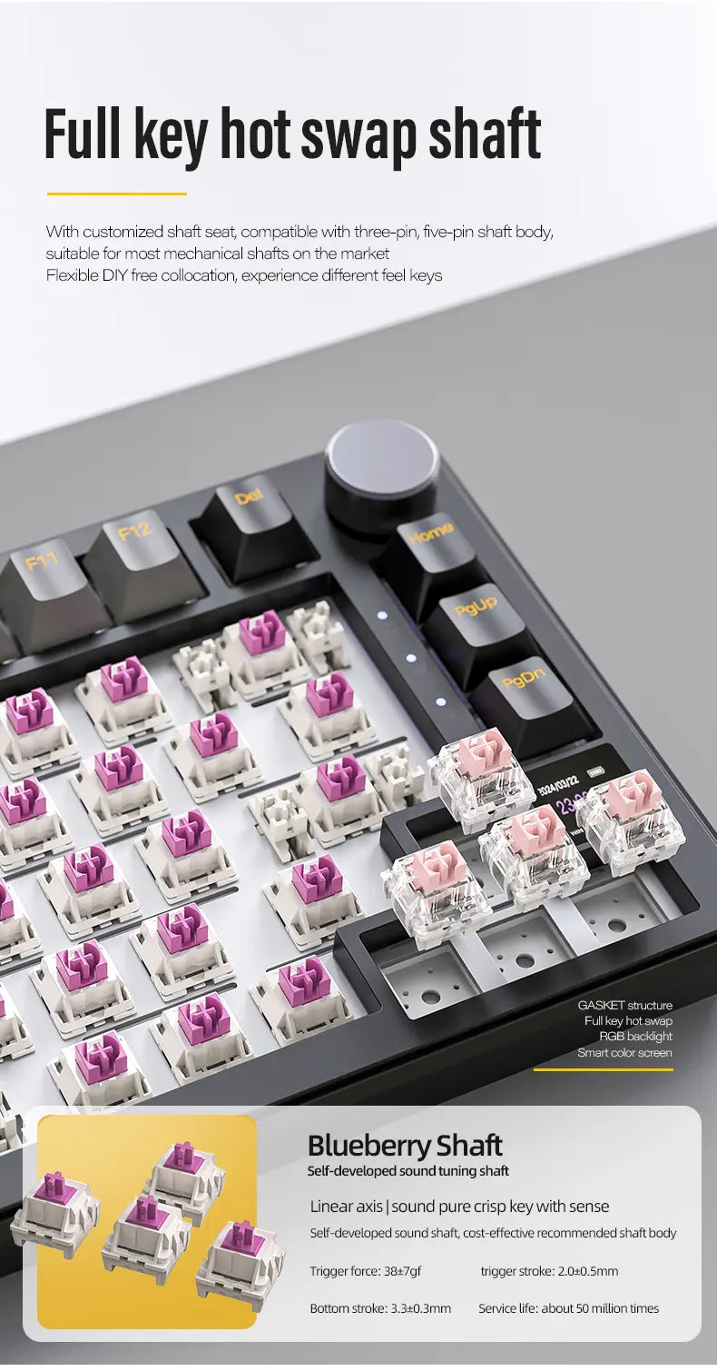 X85PRO Mechanical Keyboard (2.4Ghz Wireless)